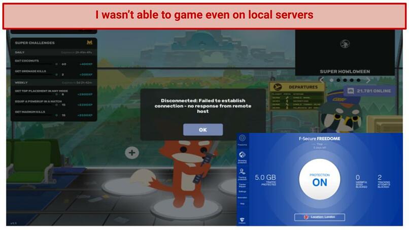 Are F-Secure Freedome’s Speeds Fast Enough For Gaming? No
