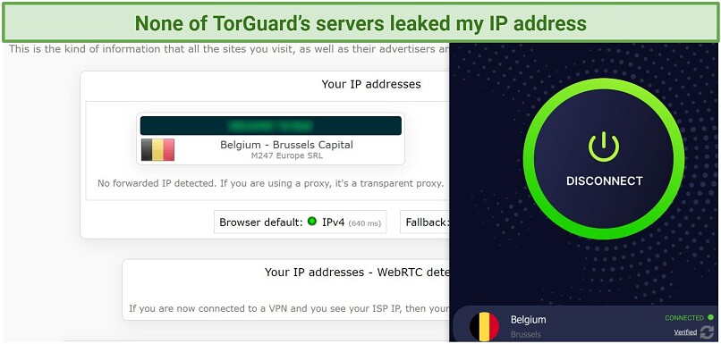 IP, DNS, WebRTC, and IPv6 Leaks